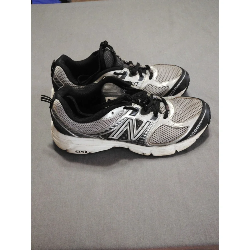 New Balance 540v2 Men 11.5 Silver Black XLT Running Track Training Athletic Shoe